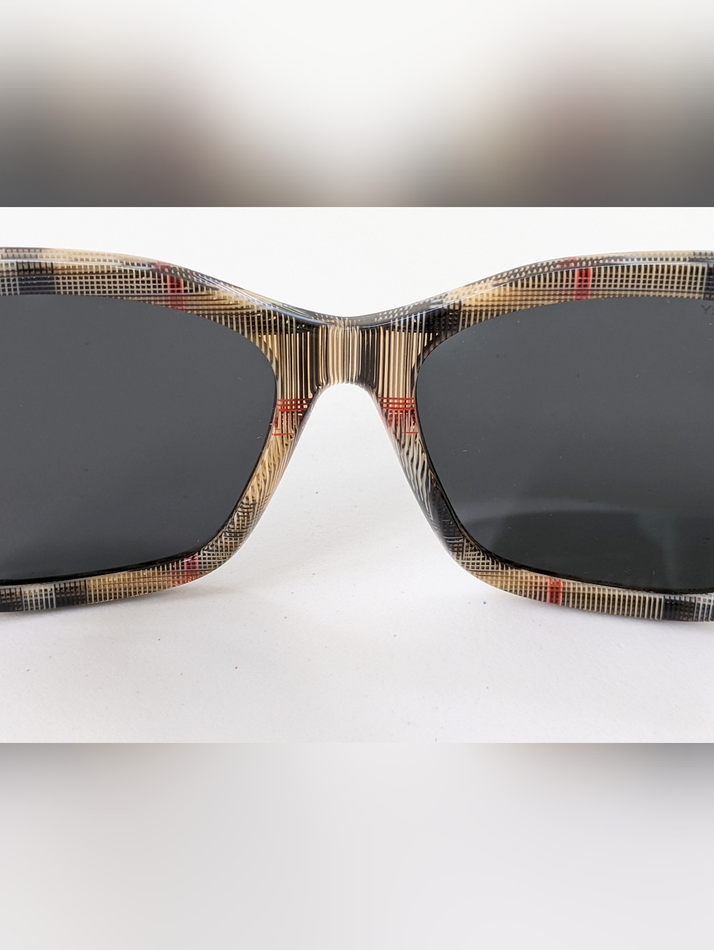 NWT AUTHENTIC BURBERRY 0BE4346 ELSA SUNGLASSES VINTAGE CHECK - Picture 6 of 15